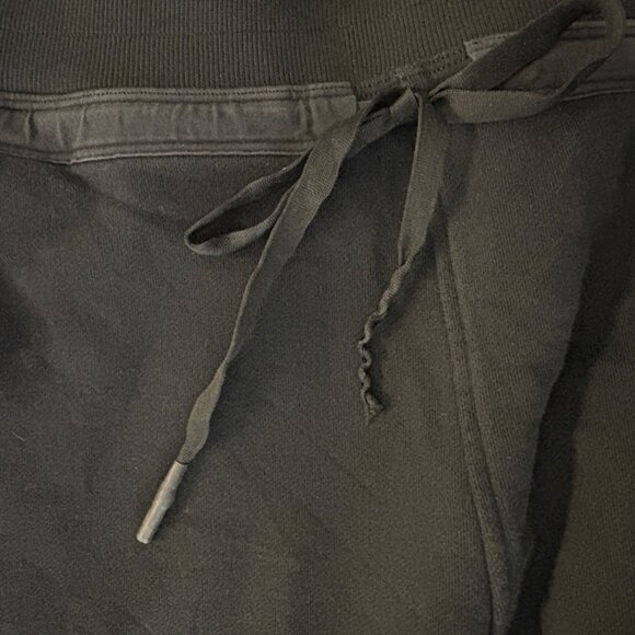 Lululemon Press Pause Jogger II Pants 25.5" Black Cotton Terry Activewear 8 - Picture 5 of 10